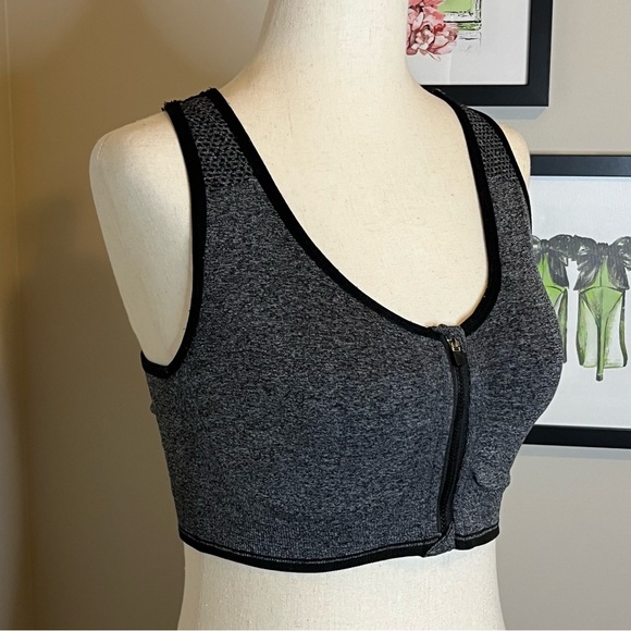 Avia Front Zip Sports Bra - Picture 2 of 8